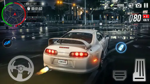 Car Driving Midnight Drifting 1
