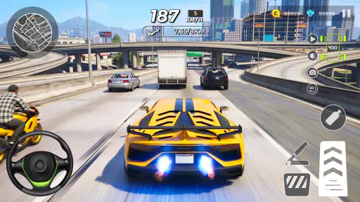 Car Driving Open World Game 3D 3