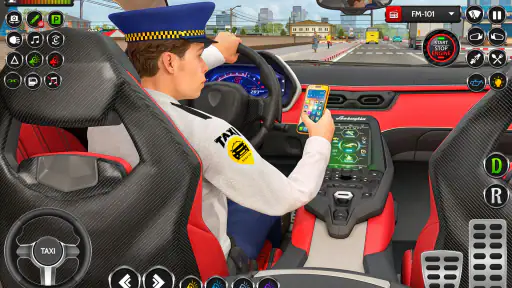 Car Driving Taxi Simulator 3