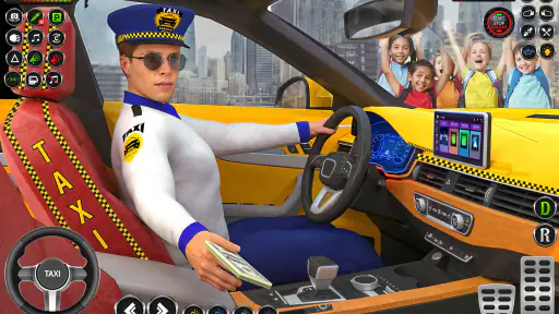 Car Driving Taxi Simulator 5