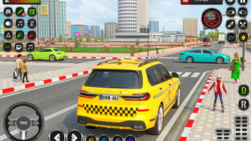 Car Driving Taxi Simulator 6