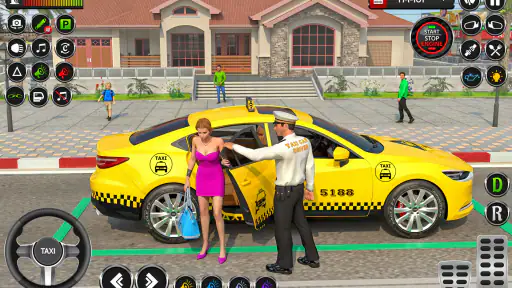 Car Driving Taxi Simulator 8