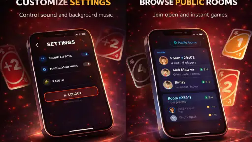Card Multiplayer Game UNO! 2