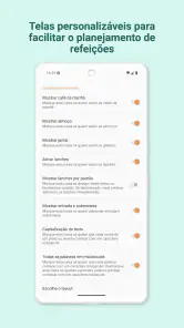 Cardápio Semanal -Menu Planner screenshot