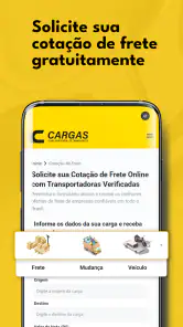 Cargas screenshot