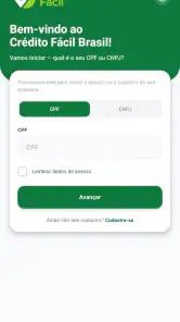 Cartão Crédito Fácil screenshot