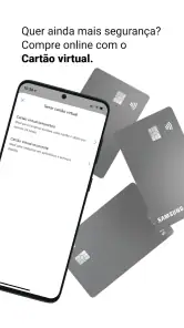 Cartão de crédito Samsung Itaú screenshot