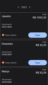 Cartão Fácil: Faturas e Limite screenshot