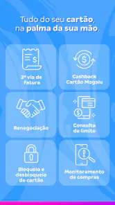 Cartão Luiza: descontos Magalu screenshot