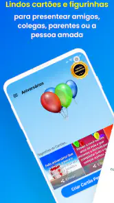 Cartão Mensagem de Aniversário screenshot