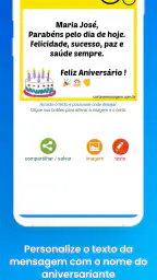 Cartão Mensagem de Aniversário 5