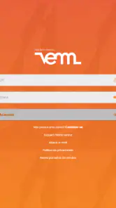 Cartão VEM screenshot