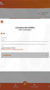 Cartão VEM screenshot