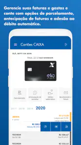 Cartões CAIXA screenshot