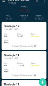 Casa das Apostas - Simulações screenshot