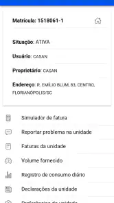 CASAN screenshot