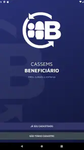CASSEMS Beneficiário screenshot
