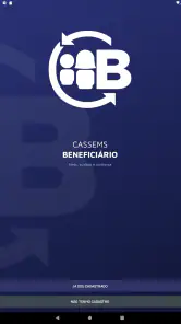 CASSEMS Beneficiário screenshot