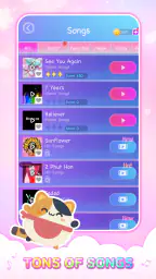 Cat Cute Tiles-Jogo de música 5