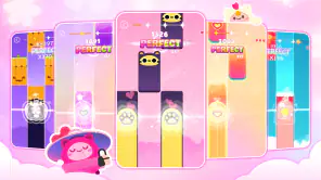 Cat Cute Tiles-Jogo de música screenshot