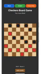 Checkers Board Game 1