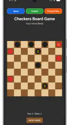 Checkers Board Game 2