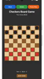 Checkers Board Game 6