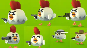 Chicken Gun online fps shooter screenshot