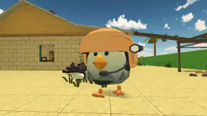 Chicken Gun online fps shooter screenshot