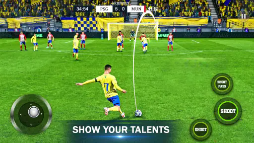 chute de estrela de futebol 2