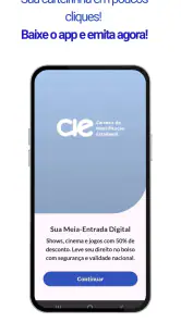 CIE Carteira de Estudante screenshot