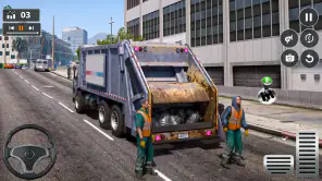 City Garbage Trash Truck Game screenshot