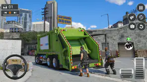 City Garbage Trash Truck Game screenshot