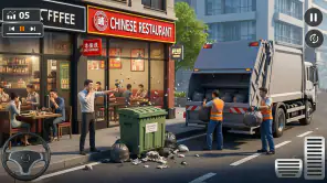 City Garbage Trash Truck Game screenshot