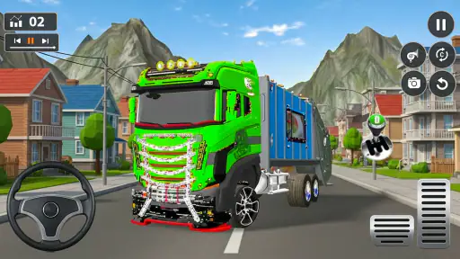 City Garbage Trash Truck Game 8