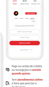 Claro flex screenshot