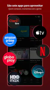 Claro tv+ screenshot