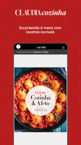 Claudia Cozinha Receitas screenshot