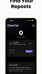 ClearTok: repost remover 2