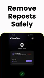 ClearTok: repost remover 8