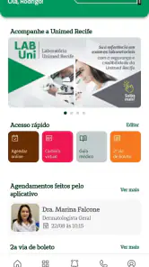 Cliente Unimed Recife screenshot