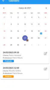 Clientes, Vendas e Orçamentos screenshot