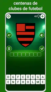 Clubes de Futebol Logo Quiz screenshot