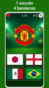 Clubes de Futebol Logo Quiz screenshot