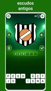 Clubes de Futebol Logo Quiz screenshot