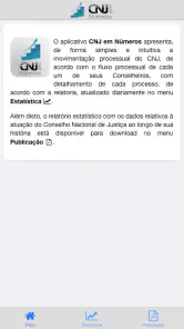 CNJ em Números screenshot
