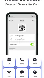 Codigo de Barra, QR－Leitor App 5