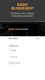 Código Do Rádio: Renault 5