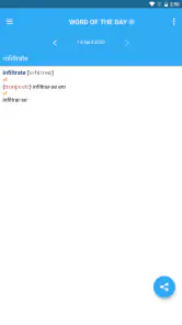 Collins Portuguese Dictionary screenshot