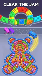 Color Car Jam: Ônibus 5